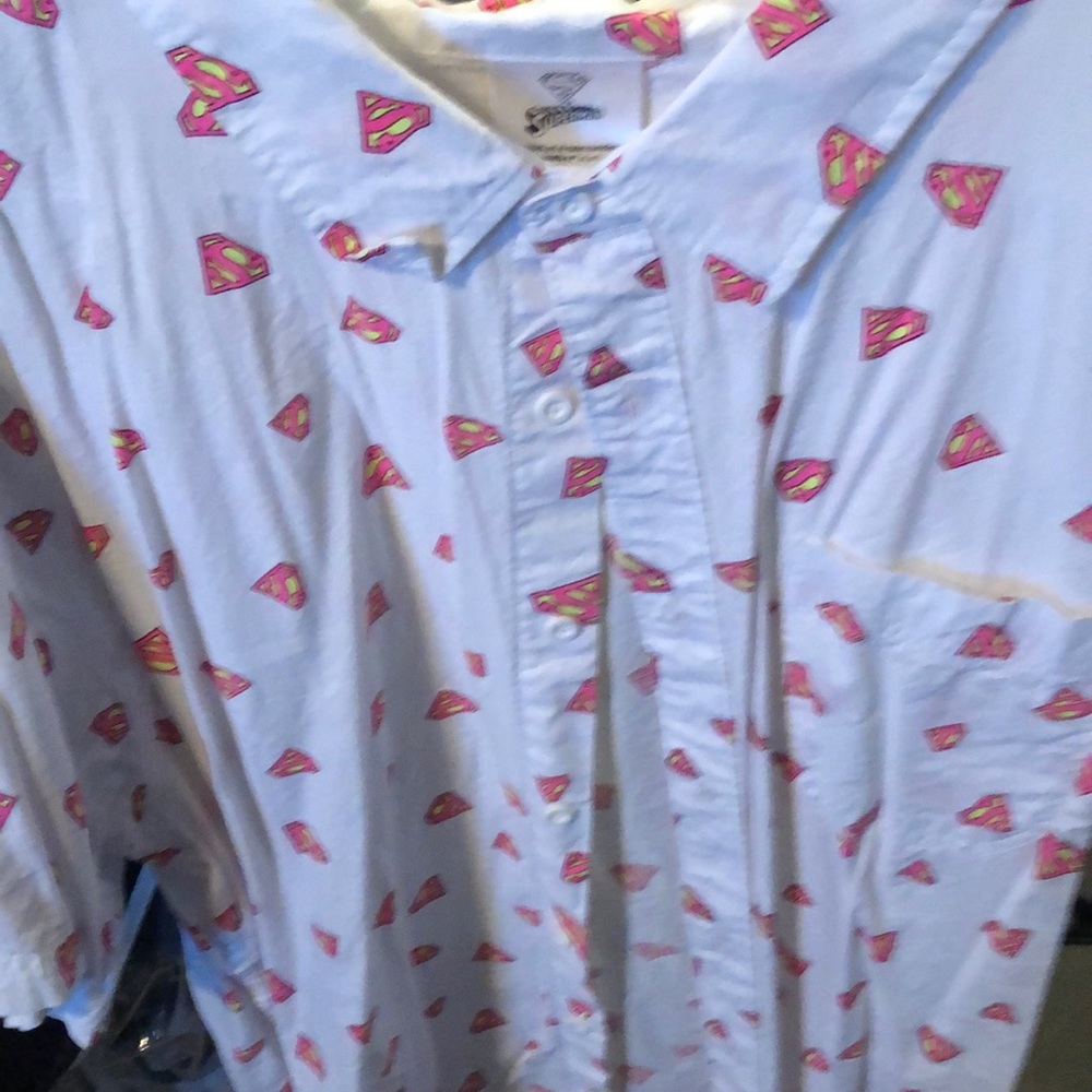 Superman button up